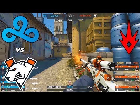 NEW CLOUD9 FIRST GAME Cloud9 vs Virtus Pro Flashpoint 2 HIGHLIGHTS l CSGO