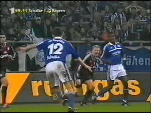 DFB-Pokal 01/02 Halbfinale FC Schalke 04 - FC Bayern München 2:0 n.V.