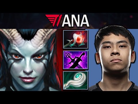 Queen of Pain Dota 2 Gameplay T1.Ana with 24 Kills and 0 Death
