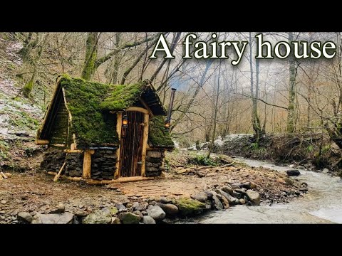 Building a Dream Home in the Forest. A Solo Build by: From Start to Finish | Alone with nature