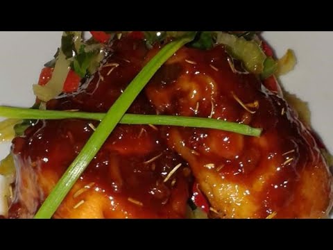 Lacquered Chicken with Honey and Thyme Recipe | Recette de Poulet Laque au thym