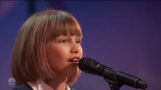 WOW! America's Got Talent-Grace Vander Waal 12 Years old...Miracles can happen! HD