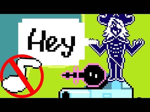 Does Rouxls SAY "Hey" Without Music? [Deltarune chapter 2]