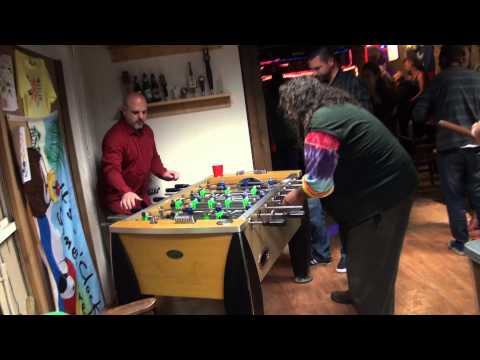 Beating Gary @ Foosball 3 15