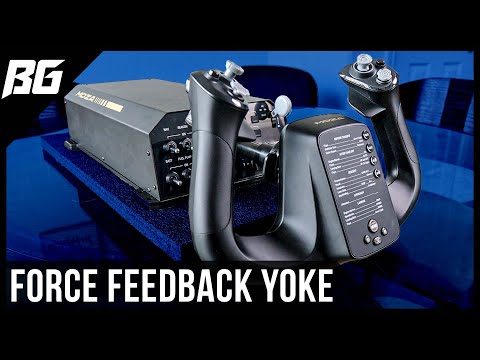 But How Does It FEEEEL? | MOZA Flight Force Feedback Yoke