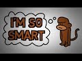 Why Do Stupid People Think They're Smart? The Dunning Kruger Effect (animated)