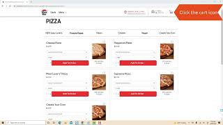 How to Place an Order on Pizza Hut Online