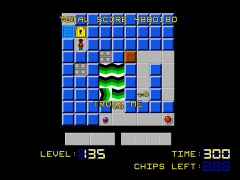 chips challenge 1, level 135