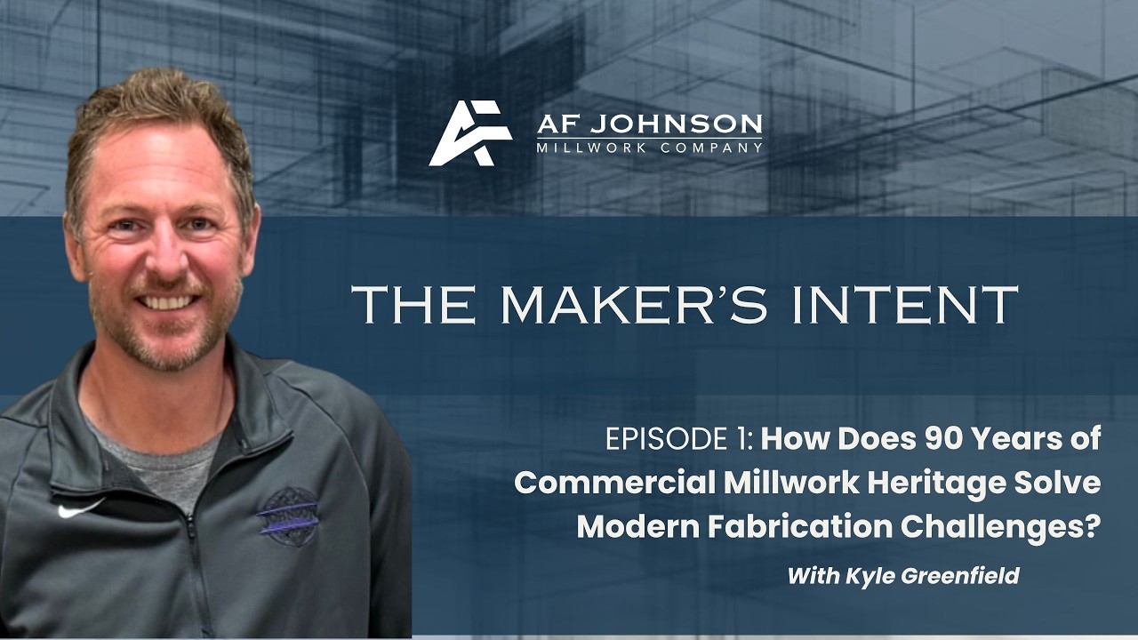 Episode 1: How Does 90 Years of Commercial Millwork Heritage Solve Modern Fabrication Challenges?