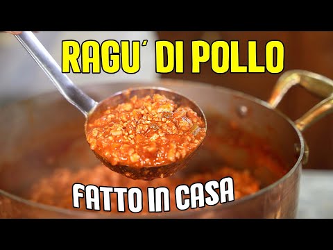 Se sei a DIETA devi ASSOLUTAMENTE provarlo - RAGU' DI POLLO