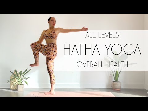 45 Min Hatha Yoga Flow and Stretch All Levels Yoga