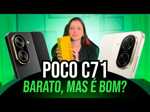 Smartphone Xiaomi Poco C71 Global 128GB 4GB RAM Dual SIM Tela 6.88" - Preto (Lacre Pequeno) - 4