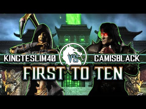 Mortal Kombat X: Cam Is Black vs KingTeslim40 FT10 (FLAME ON!)