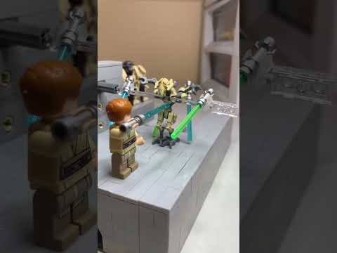 INSANE Lego Star Wars MOC! Grievous vs Obi-Wan 🔥 #lego #starwars #revengeofthesith #legostarwars