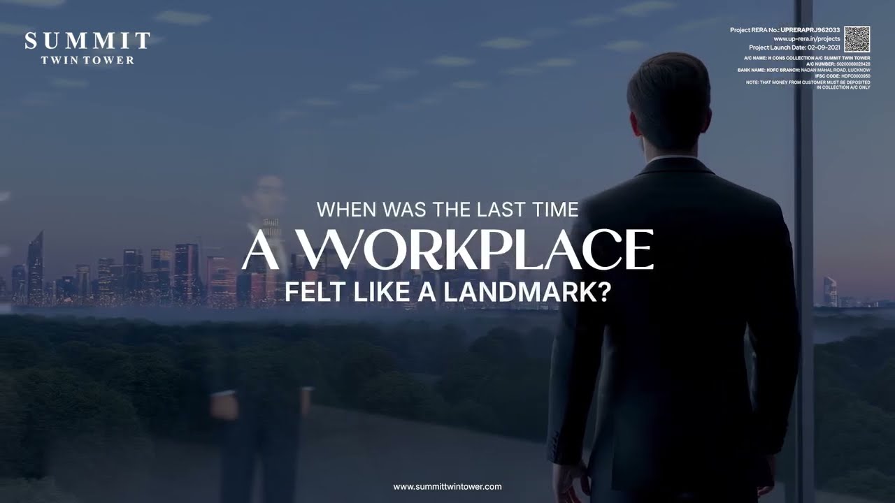 Premium Offices Spaces in Lucknow | Summit Twin Tower Sushant Golf City Lucknow