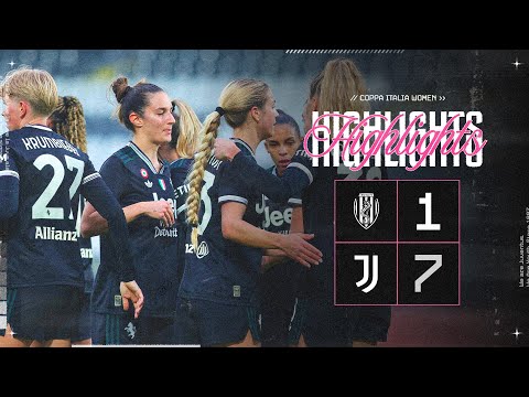 SETTE GOL per passare il turno! 💥 | Cesena 1-7 Juventus Women | HIGHLIGHTS Coppa Italia Women