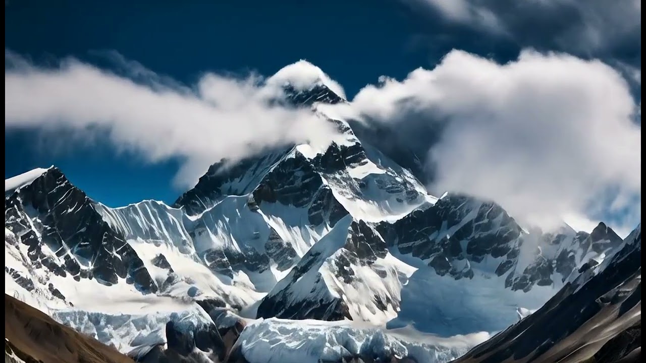 AI Generated Mountain Clip