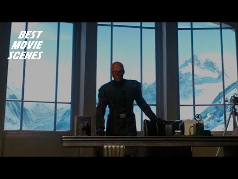 The painter draws the Red Skull with blood - Captain America: The First Avenger (2011)