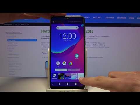 Cómo poner fondo de pantalla en ZTE Blade A7 2019 - pantalla de inicio, pantalla de bloqueo