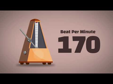 170 BPM Metronome [1Hour]