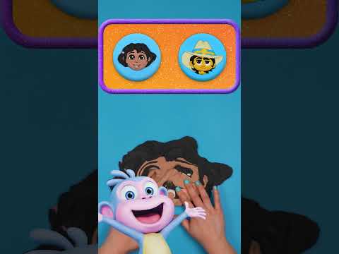 let's make a Dora slime character! #shorts