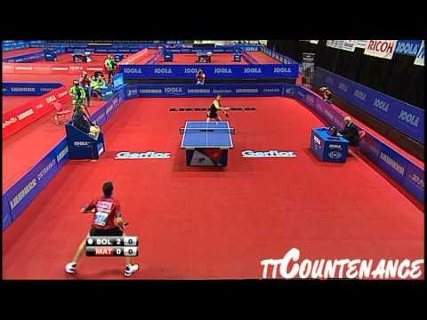 European Championships: Timo Boll-Adrien Mattenet