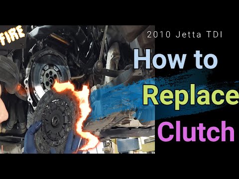 2010 Jetta TDI Clutch replacement | Clutch bleed | Dual mass Flywheel