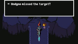Undertale If you dodged Undyne first attack?
