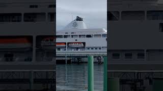 Cruise Ship Silver Shadow Back In Portland Maine