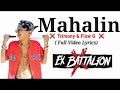 Mahalin - ( Lyrics) ❌ Trimony.feat:Flow G:new song 2018