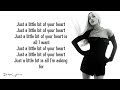 Just A Little Bit Of Your Heart - Ariana Grande (Lyrics) 🎵