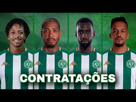 AS CONTRATAÇÕES DA CHAPECOENSE PARA A DISPUTA DO BRASILEIRÃO SERIE A!