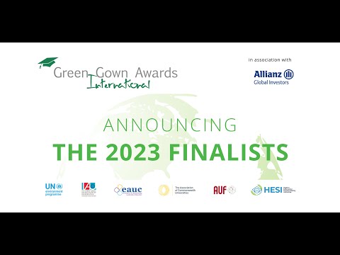 Announcing the 2023 Finalists - International Green Gown Awards
