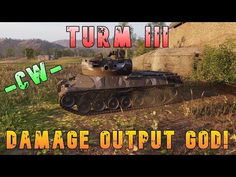 Turm III Damage Output God -CW- ll Wot Console - World of Tanks Modern Armor