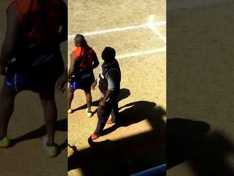 Lance Turner celebrating for nyirripi Demons