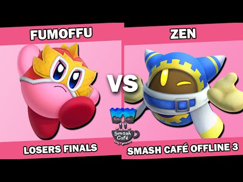 Zen (Magolor) vs Fumoffu (Wrestler) OFFLINE Kirby Fighters 2 Tournament - Smash Cafe 06/22/22