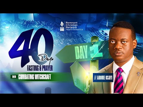 40 DAYS FASTING & PRAYER 2026 || DAY 1|| DR. AROME OSAYI || RCN MINNESOTA ||12TH JANUARY 2026