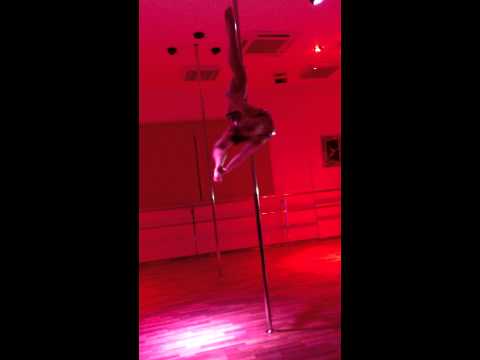 4 months of pole fitness, Olga Yudina 8th march 2013