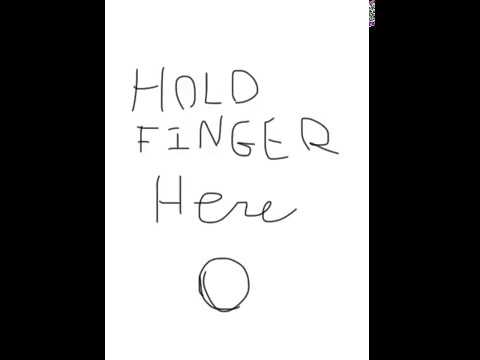 Hold your finger here! (Old)