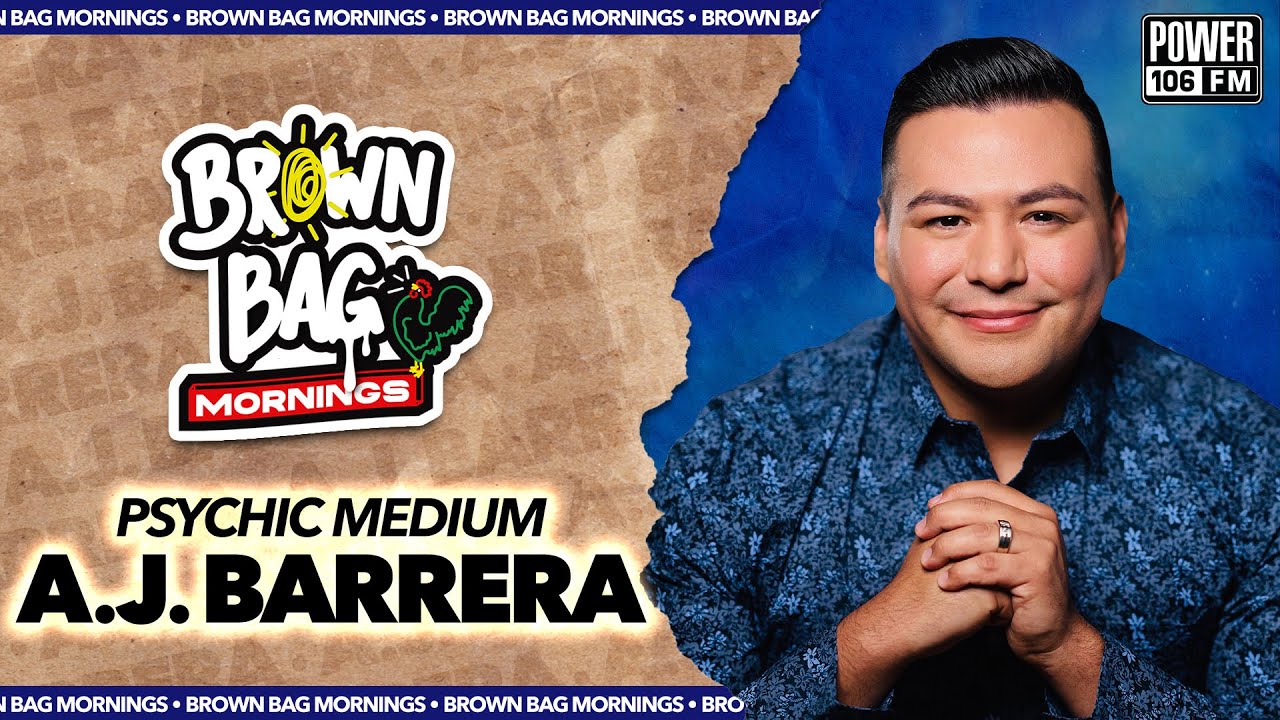 Psychic Medium A.J. Barrera Gives Emotional Readings & Warns Crew Member | Brown Bag Mornings