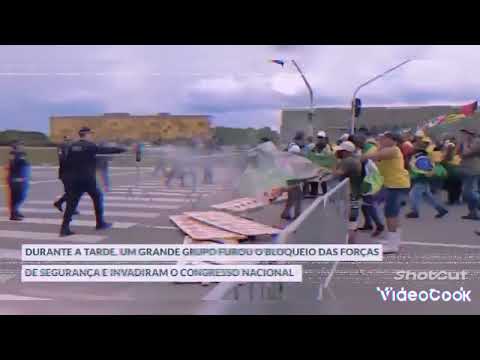 Terrorismo em Brasília: o dia em que bolsonaristas criminosos depredaram Planalto, Congresso e STF
