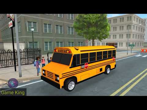 City High School Bus 2022 Driving Simulator | Transport Children To School PRO - Android GamePlay HD