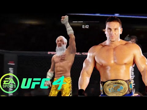 UFC4 | Old Bruce Lee vs Ken Shamrock(Hardest Ai)
