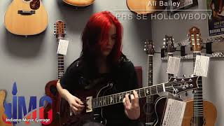 Video thumbnail for PRS SE Hollowbody Standard: Fire Red Burst by Indiana Music Garage