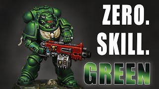 The EASIEST GREEN ARMOUR tutorial EVER. Just THREE steps - Zero Skill 09