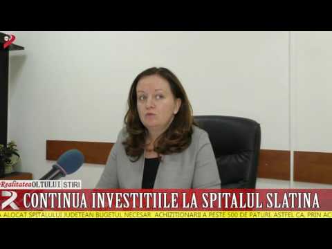 Continuă investițiile din Spitalul Slatina