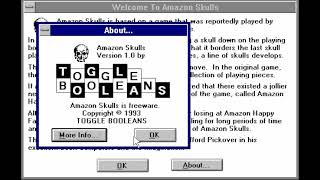 Amazon Skulls for Windows 3.1