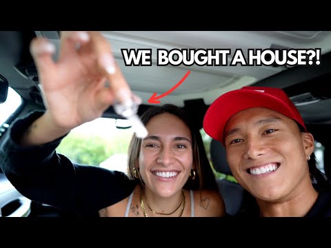WE BOUGHT A HOUSE // first look of the new house