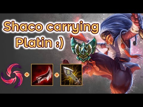 Shaco Jungle smurfing in EUNE Platin [League of Legends] Full Gameplay - Infernal Shaco
