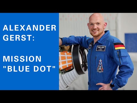 Alexander Gerst an der Universität Stuttgart